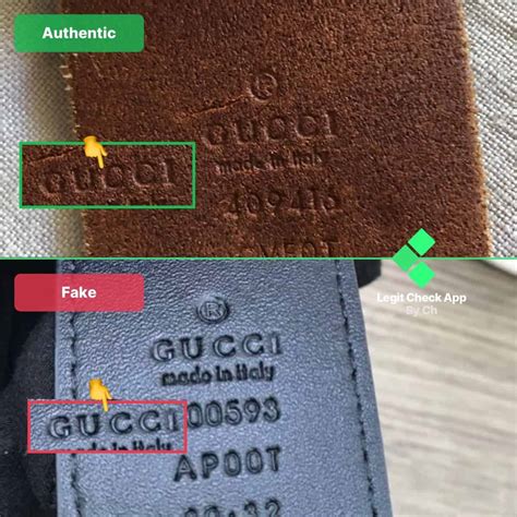 how to legitc chekc a gucci beklt|Gucci belt identification.